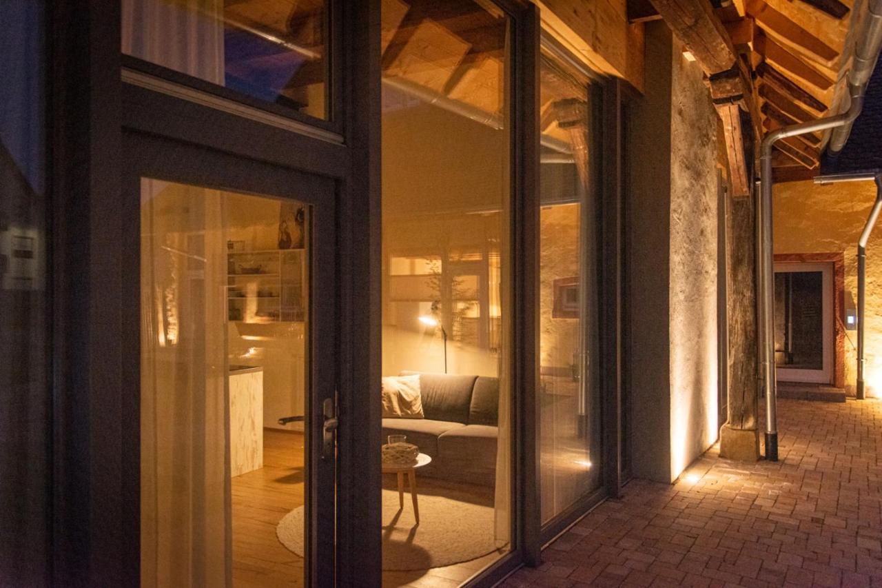 Baumgartners Dreiseithof - Historisch, Modern, Zentral Apartman Bad Krozingen Kültér fotó