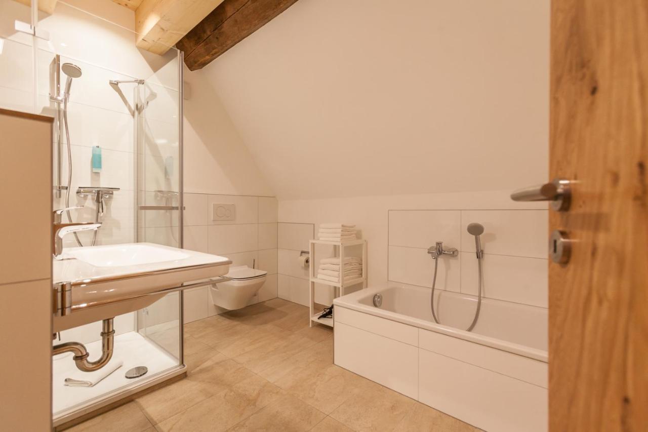 Baumgartners Dreiseithof - Historisch, Modern, Zentral Apartman Bad Krozingen Kültér fotó