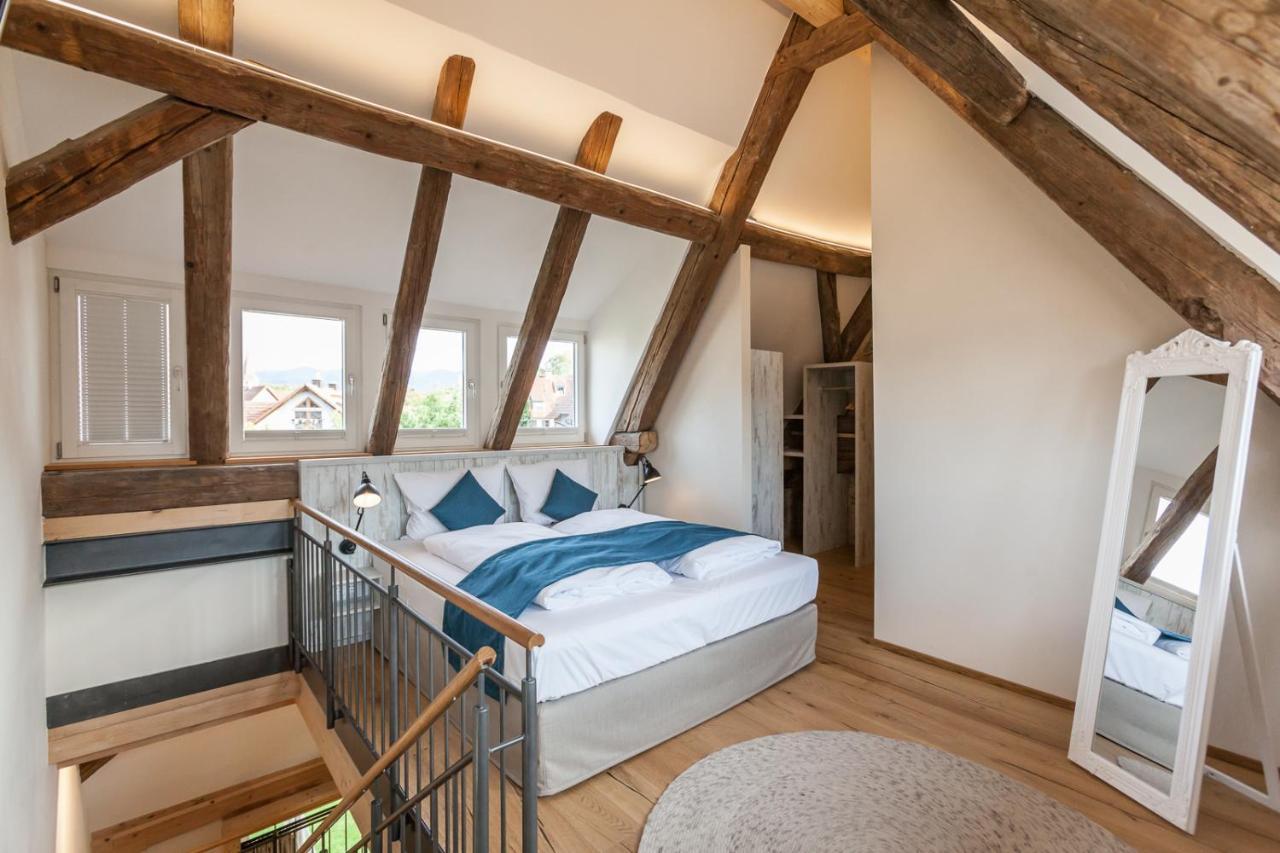 Baumgartners Dreiseithof - Historisch, Modern, Zentral Apartman Bad Krozingen Kültér fotó
