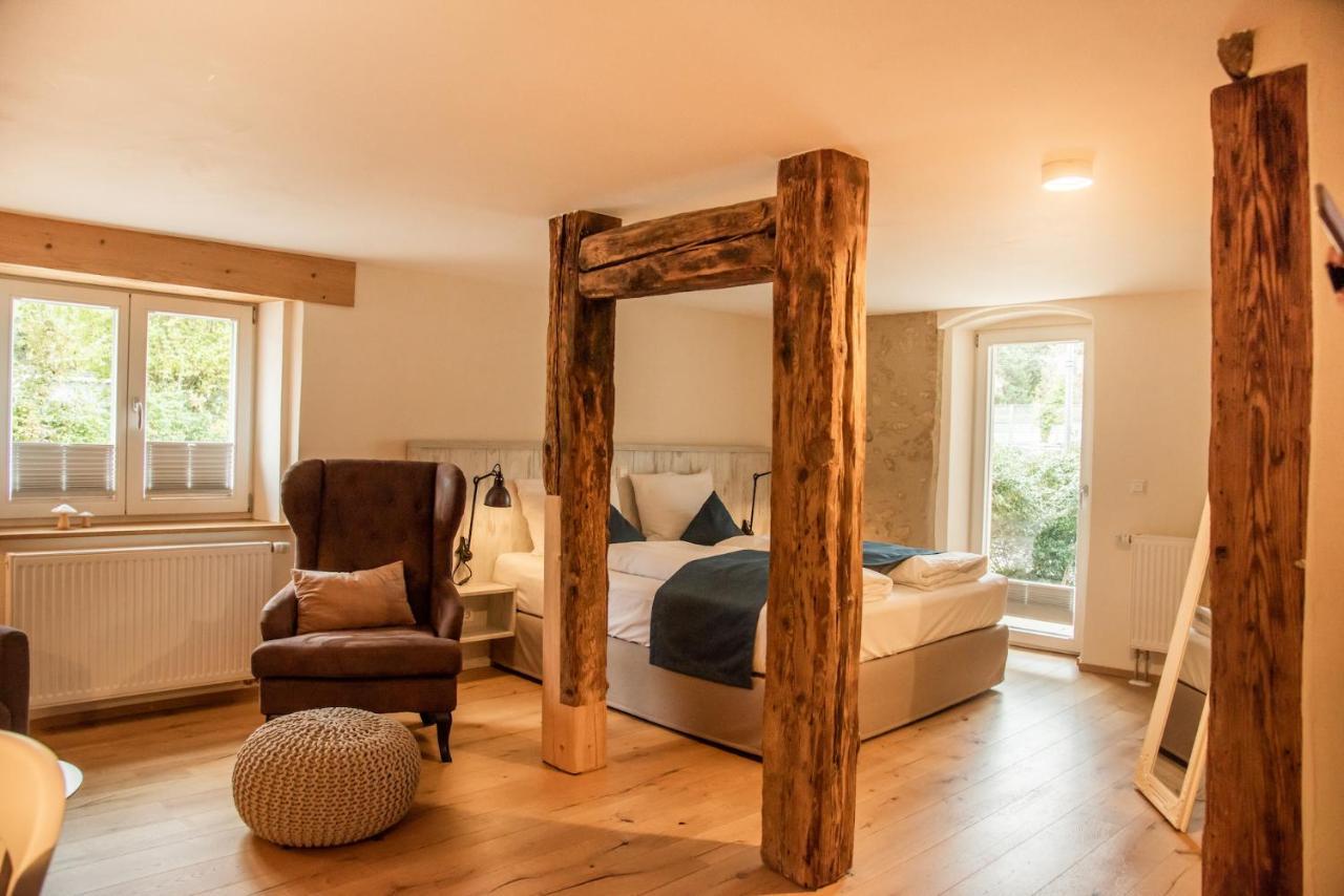 Baumgartners Dreiseithof - Historisch, Modern, Zentral Apartman Bad Krozingen Kültér fotó