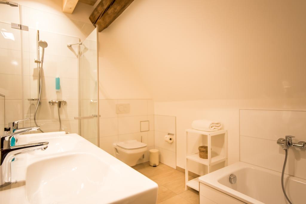 Baumgartners Dreiseithof - Historisch, Modern, Zentral Apartman Bad Krozingen Kültér fotó